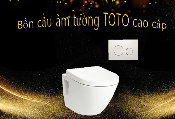 Bồn cầu âm tường TOTO cao cấp