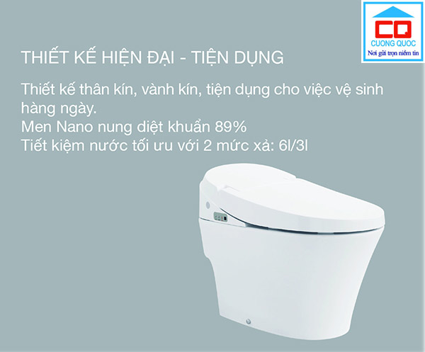 Bồn cầu thông minh Viglacera V91