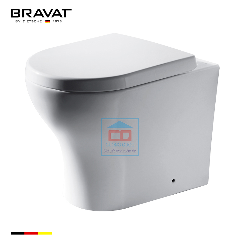Bồn cầu đứng đặt sàn Bravat C01018UW-A-ENG
