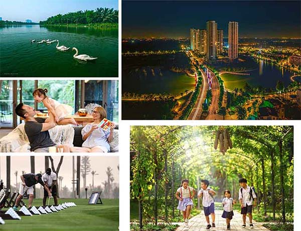 Trết lí 5E được áp dụng tại Ecopark
